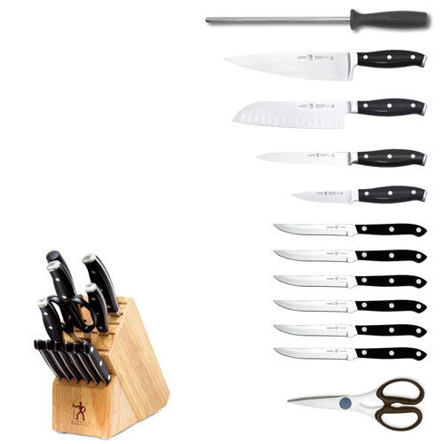 Henckels Premio 13piece Knife Block Set & Reviews Wayfair
